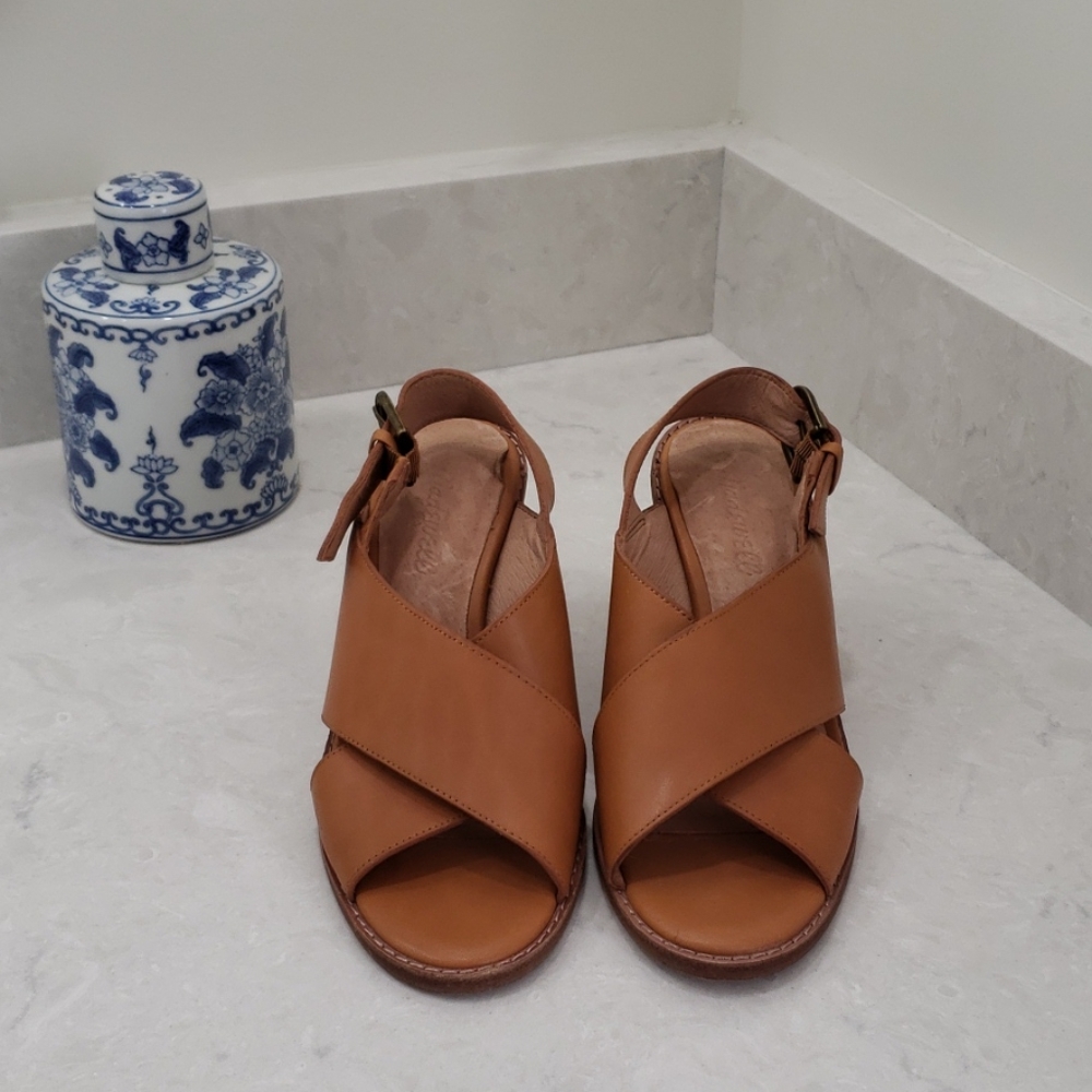 Madewell Ruthie Crisscross High Heel Sandal